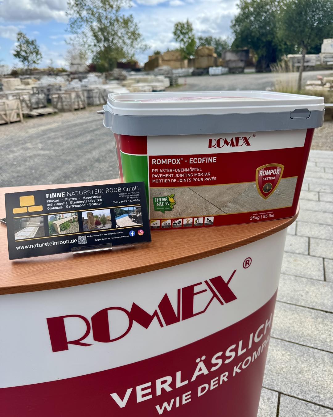 Romex Rompox-Ecofine Pflasterfugenmörtel