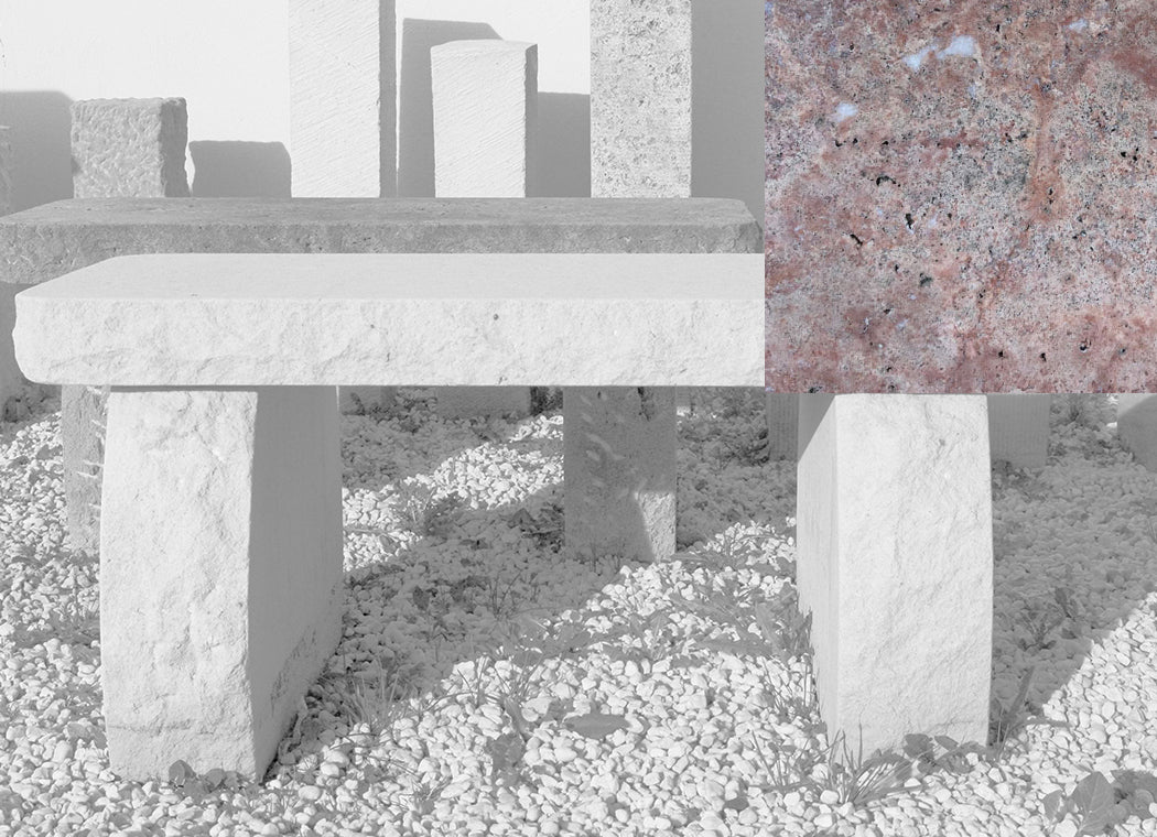 Bank-Rustikal-Material-Travertin-rot