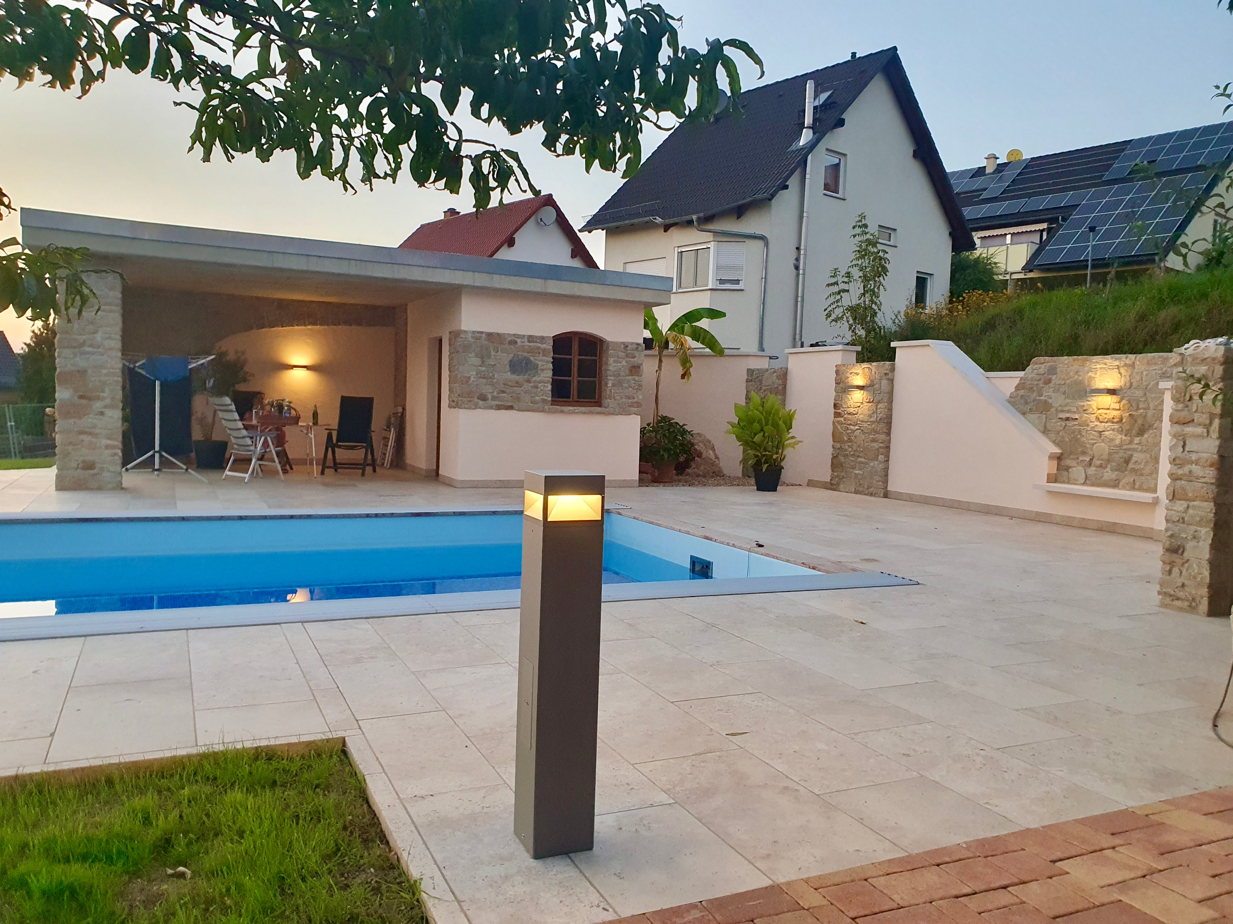 Travertin Terrassenplatten