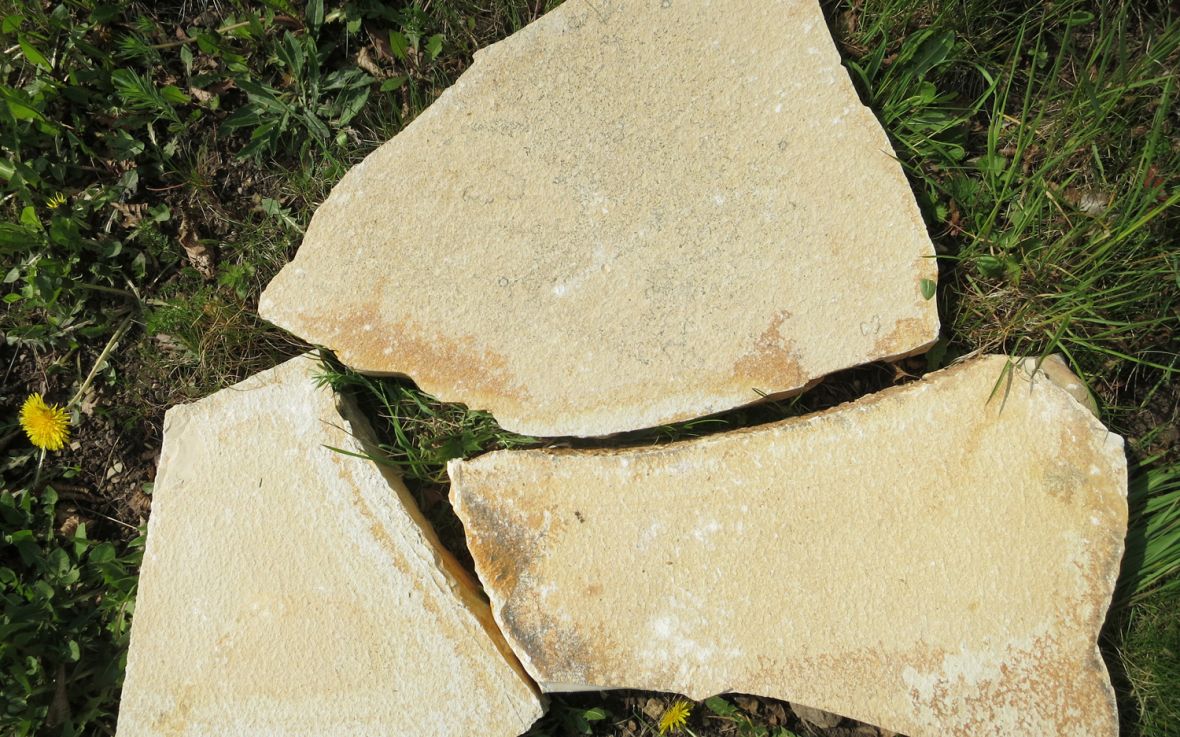 Kalkstein Polygonalplatte "Solnhofener"